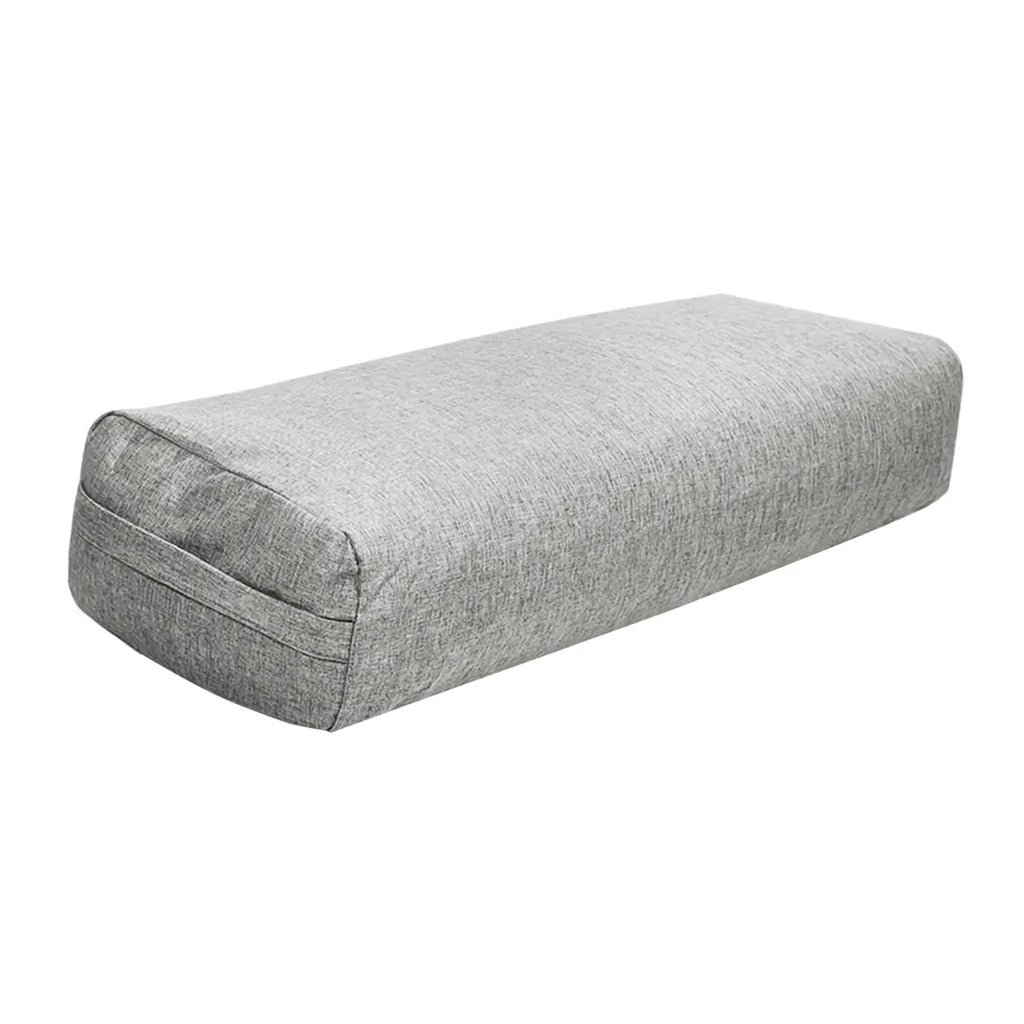 Yoga Bolster Pillow with Carry Handle for Poses Modification Women Easy to Carry Removable Cover Yoga Pillow Yoga Cushion