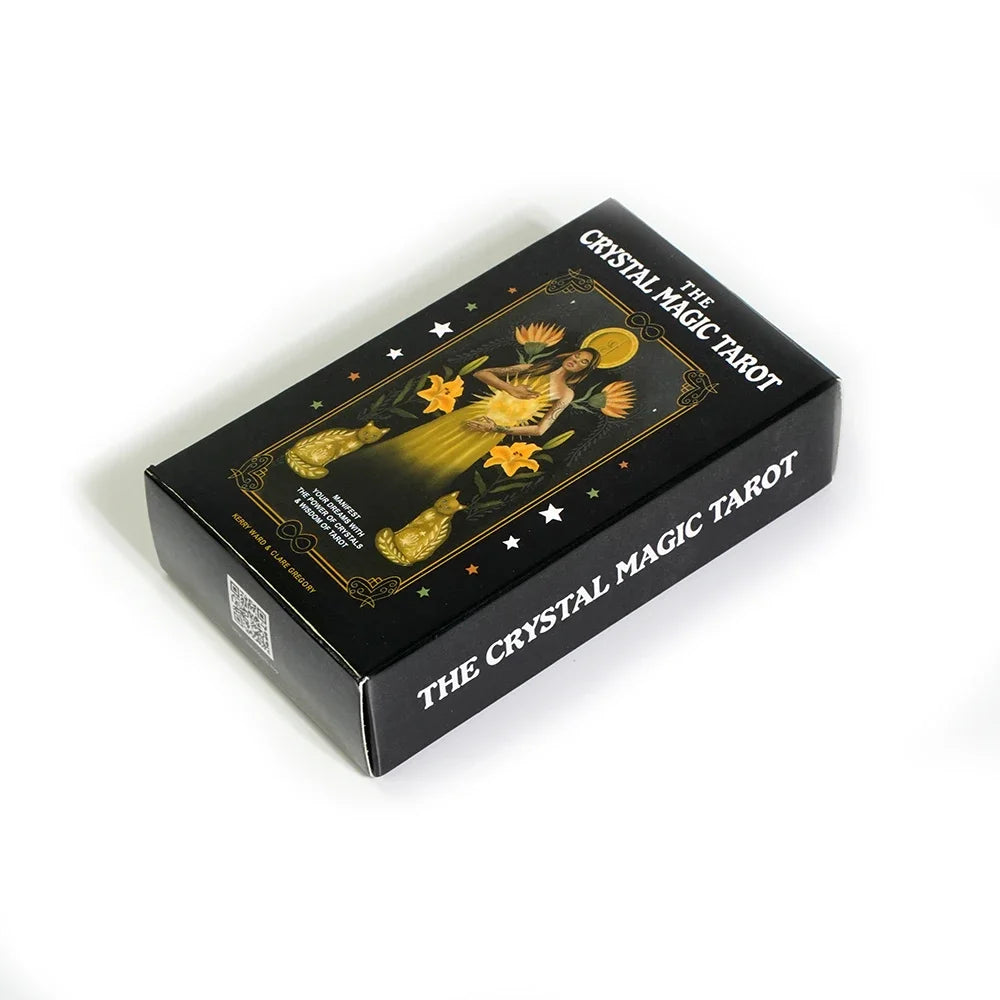 The Crystal Magic Tarot Understand and Control Your Fate with Tarot 78-card Tarot Deck PDF Guidebook Oracle Cards Board Game