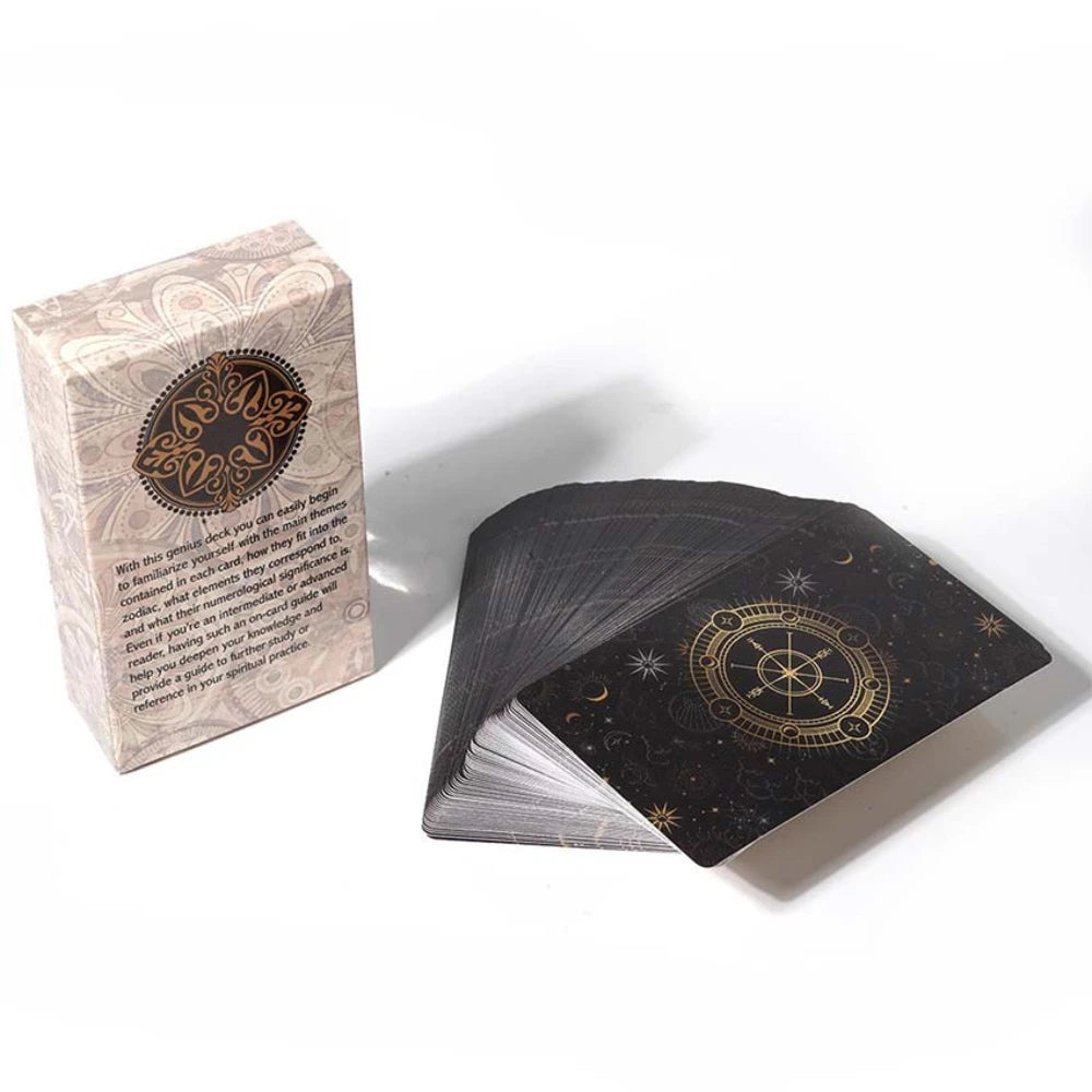 2026 Retro Tarot Cards Deck with Guidebook – Beginner Fortune Telling Divination Gift
