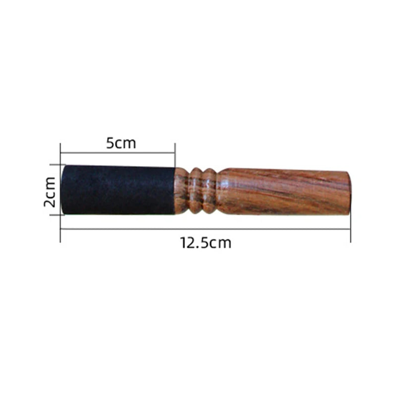 Tibetan Singing Bowl Mallet Sound Bowl Wooden Stick Quartz Bowls Wool Felt Handmade Leather Stick Buddhism Meditation Parts